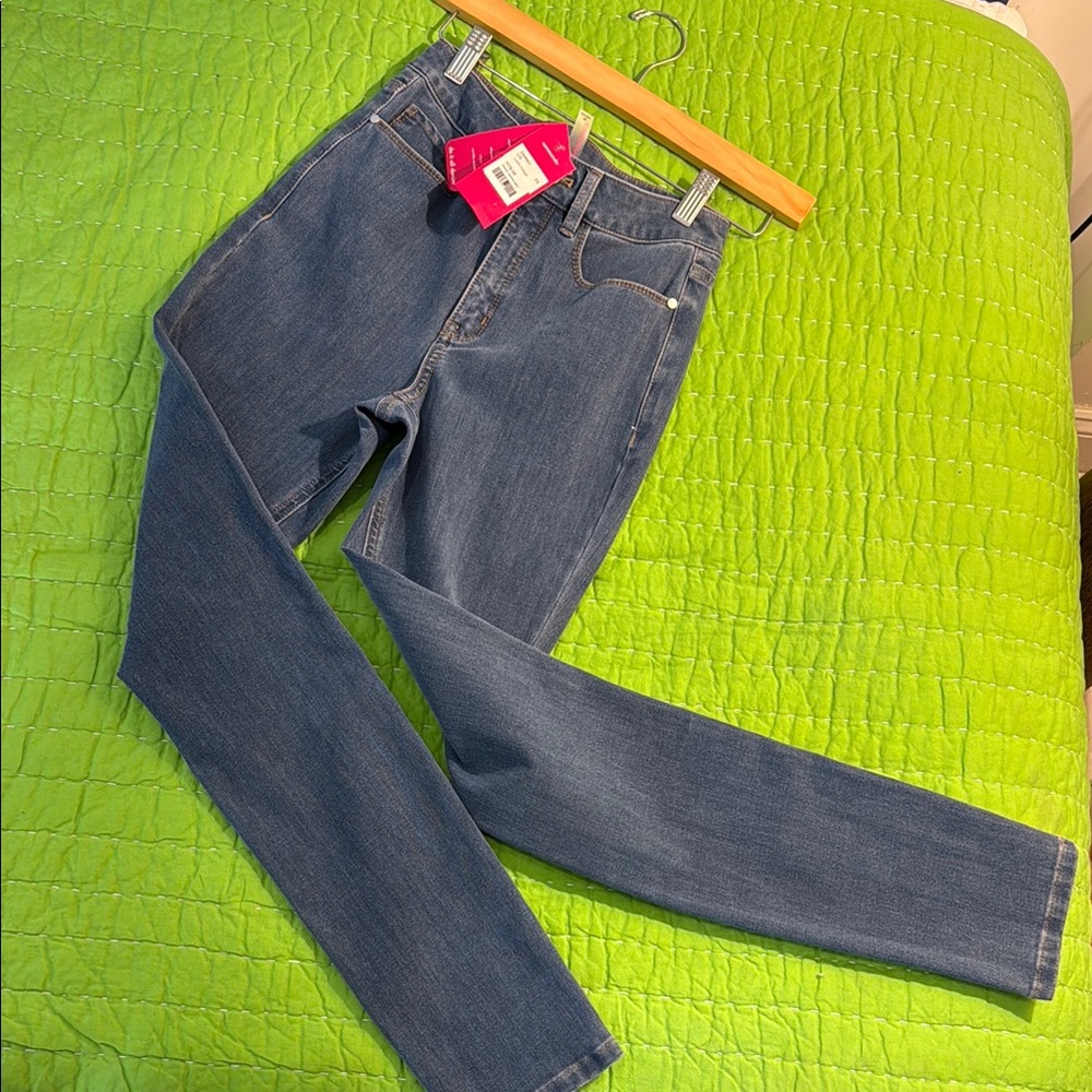 Commando Women's Skinny Jeans in Denim Blue